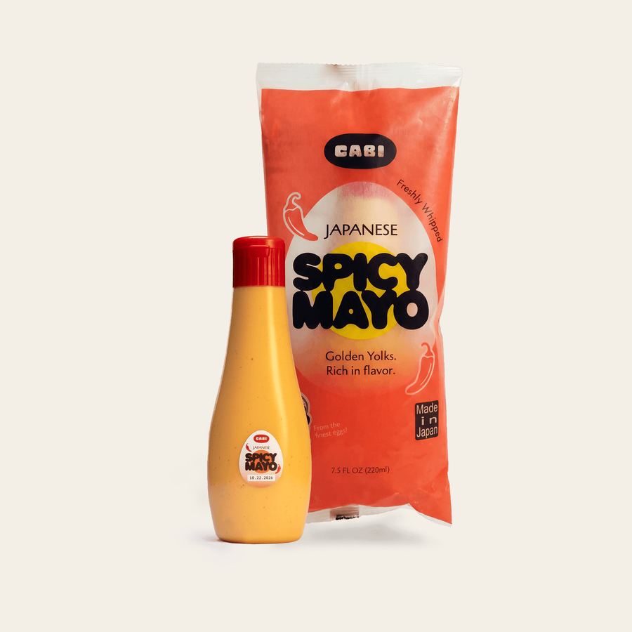 CABI Japanese Spicy Mayo bottle and pouch